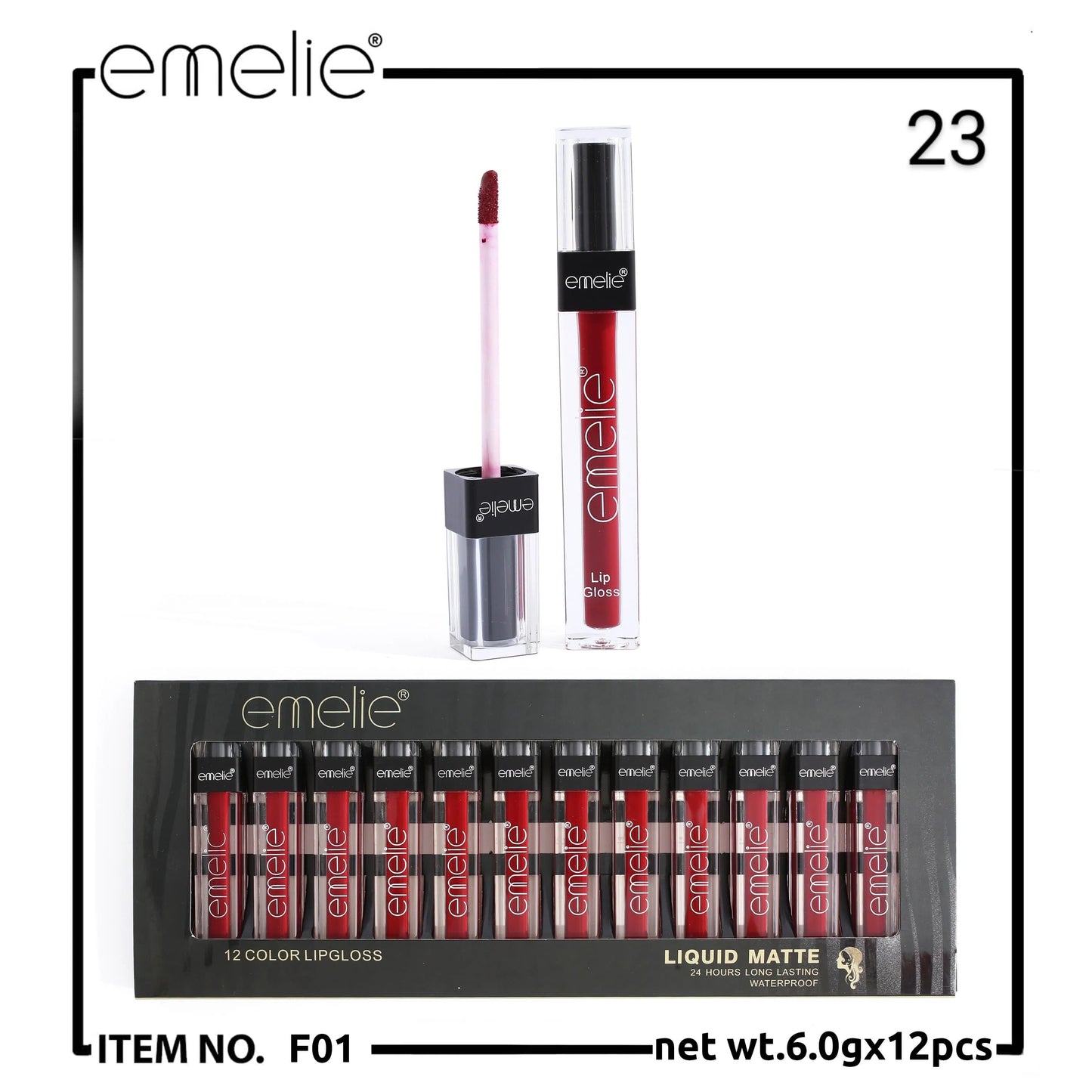 emelie 24H Liquid Matte Gloss