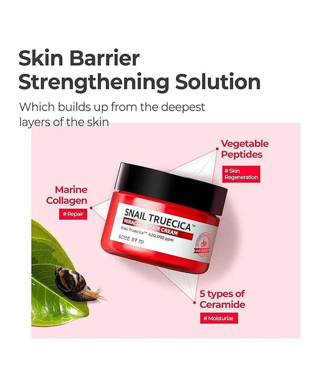 Snail Truecica Miracle Repair Cream