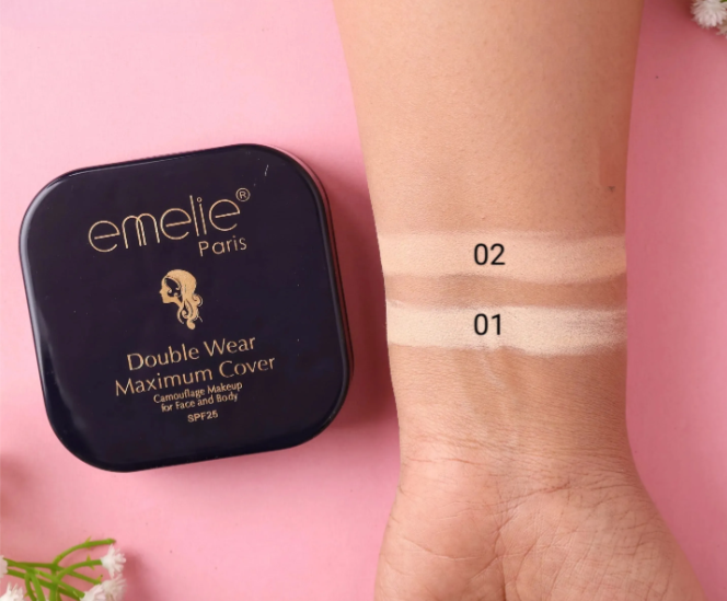 emelie Double Wear Pressed Powder