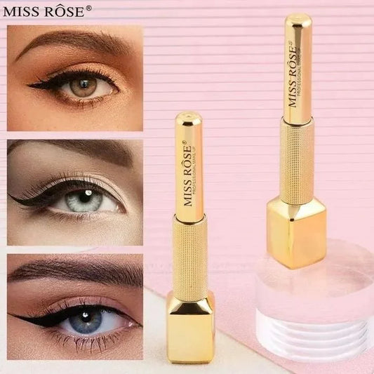 Miss Rose New Gold Liquid Eyeliner ( Black )