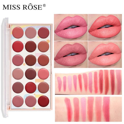 Miss Rose 18 color Lipstick kit