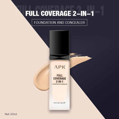 Full Coverage 2 in 1 Foundation + Concealer