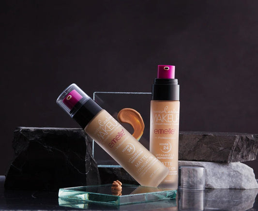 emelie 24H Matte Foundation with Vitamin E & A