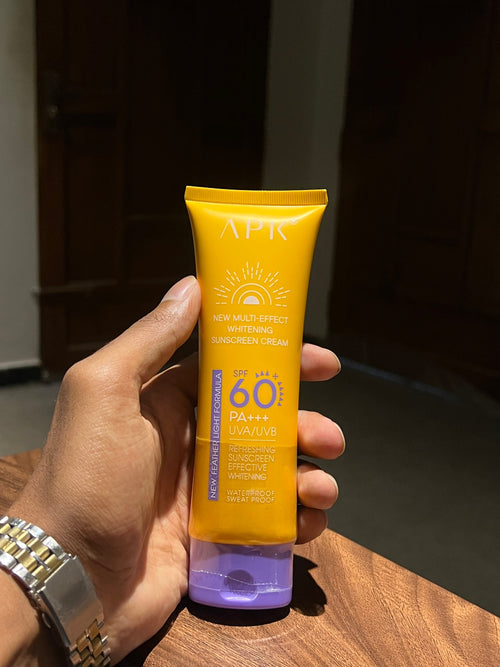 Multi Effect Whitening Sunscreen Cream SPF 60+++