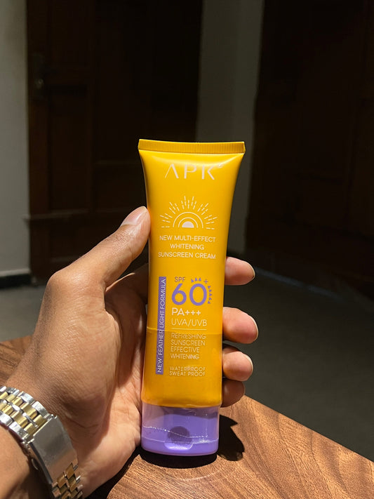 Multi Effect Whitening Sunscreen Cream SPF 60+++