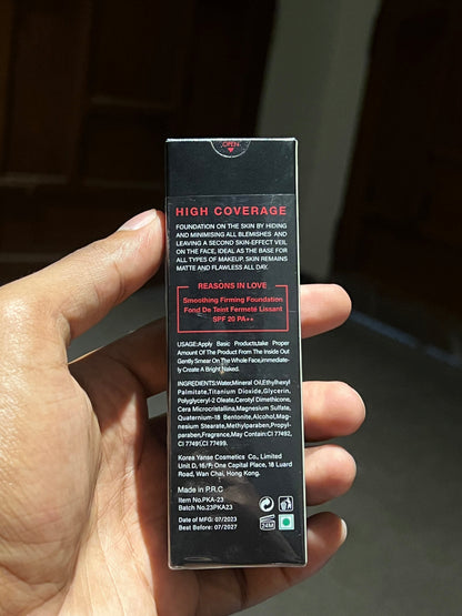 In Love High Coverage Foundation
