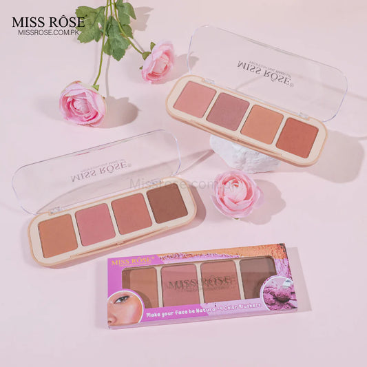 Miss Rose ButterBlend 4-Color Blush Palette