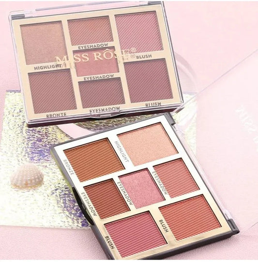 Miss Rose 7 Colour Face Palette
