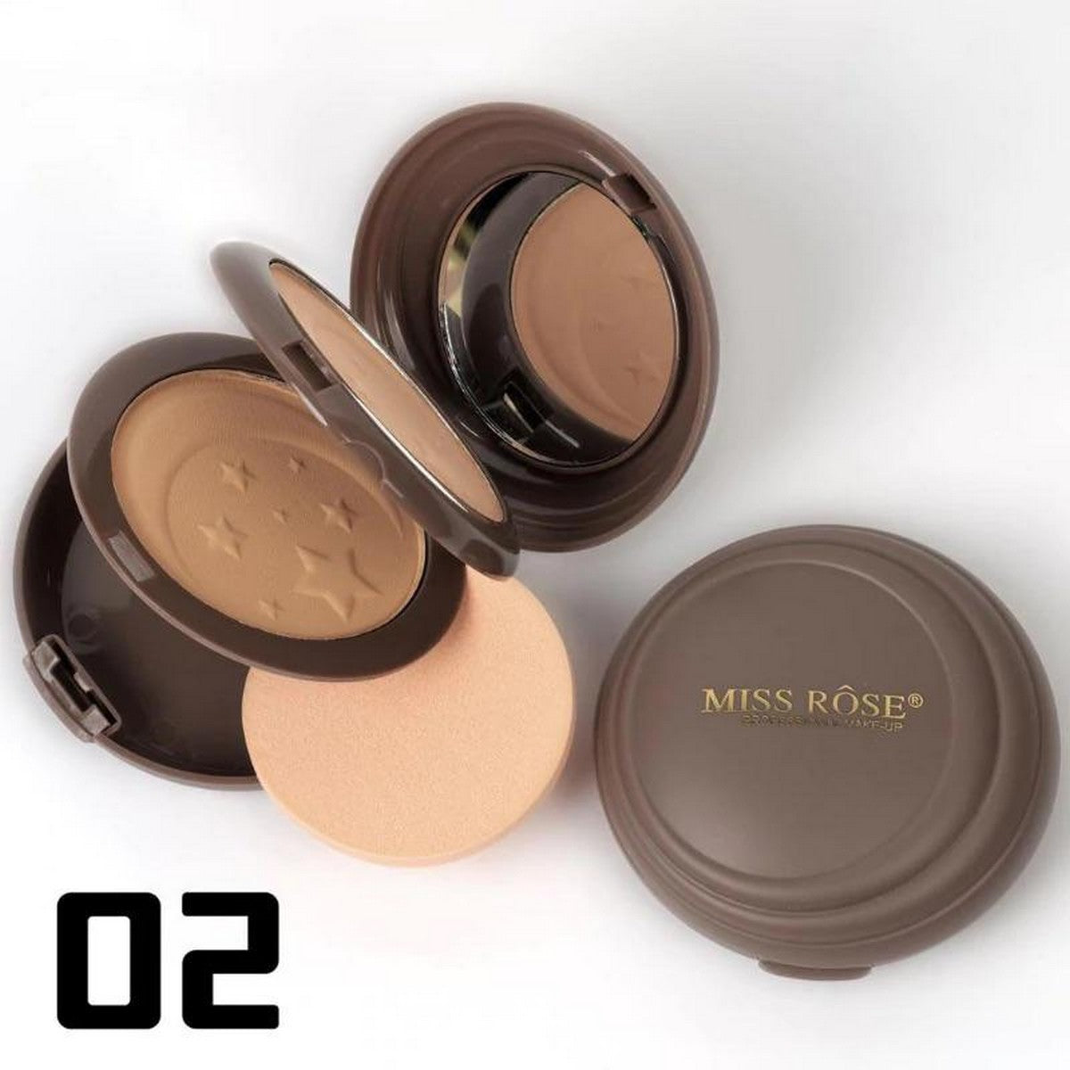 Miss Rose 2 in 1 Compact - Moon & Back