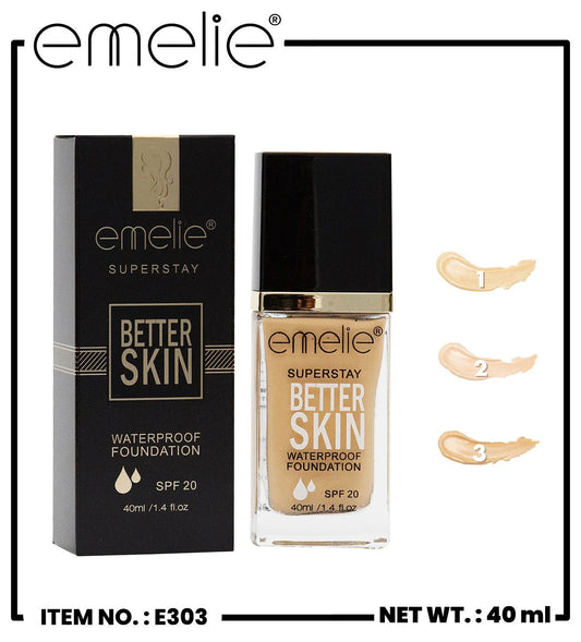 emelie SuperStay SPF 20 Waterproof Foundation