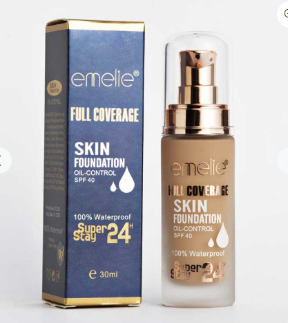 emelie Full Coverage SPF 40 Foundation