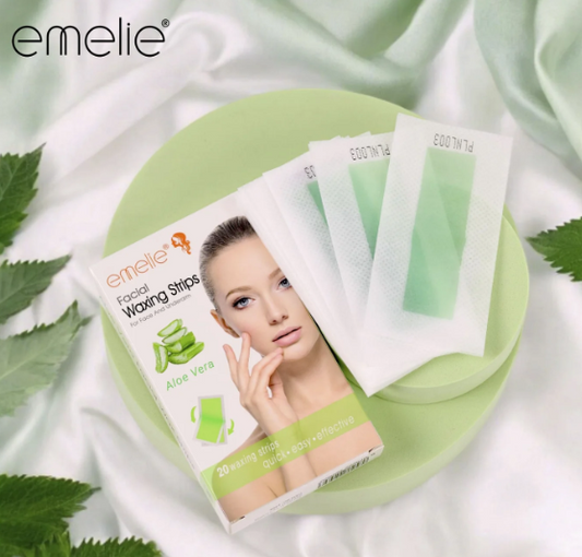 emelie Facial Waxing Strips