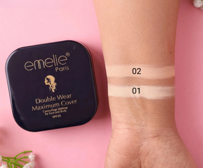 emelie Double Wear Pressed Powder